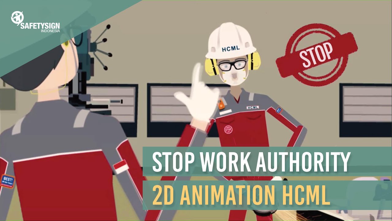 Stop Work Authority 2D Animation Husky CNOOC Madura Limited I SSI Multimedia
