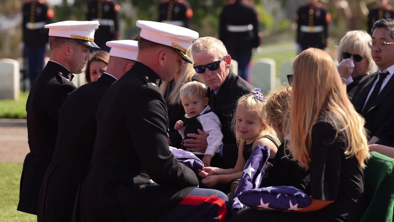 Marine F/A-18 Pilot Memorial Services - LtCol Andrew 