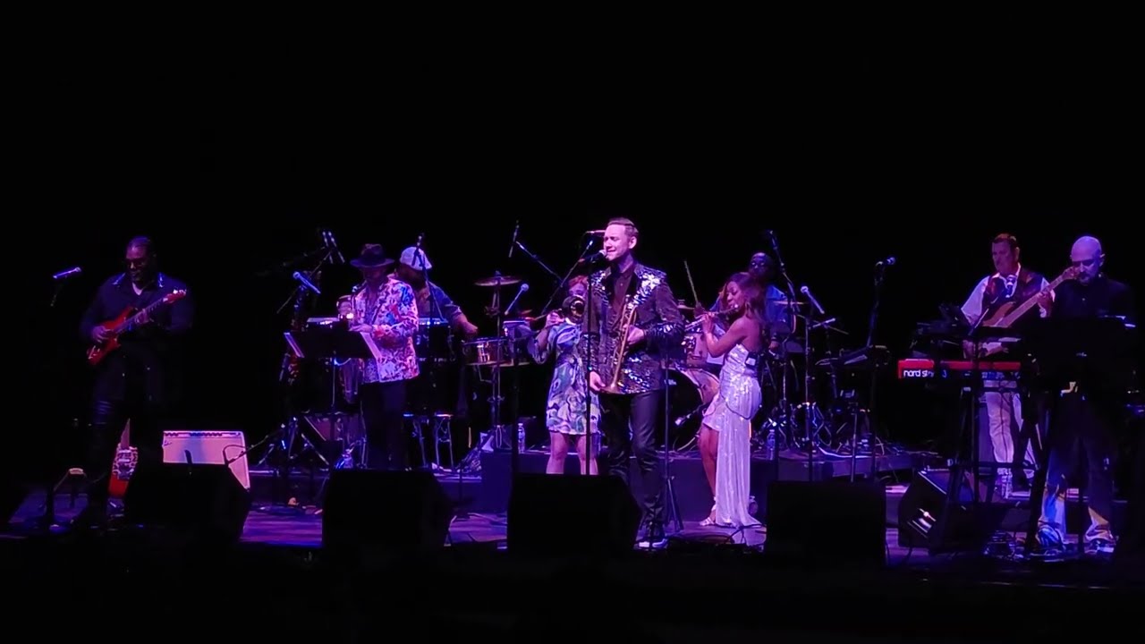 Curtis McCain performs the 2024 Berks Jazz Fest at the Miller Center For the arts in Reading, PA.