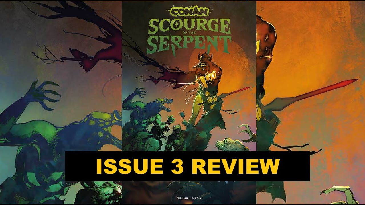 Обзор третьего выпуска комикса «Conan: Scourge of the Serpent» от Titan Comics