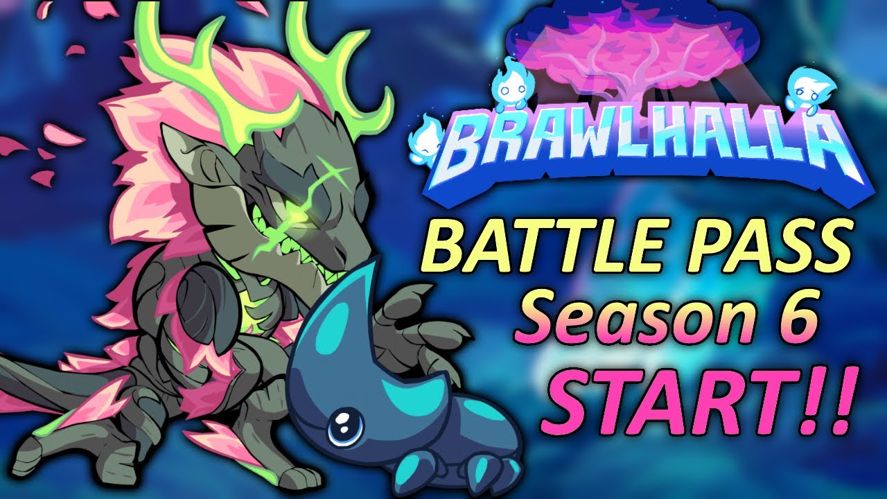 6-й сезон боевого пропуска Brawlhalla уже ЗДЕСЬ!!! • ВСЕ предметы и многое другое!!