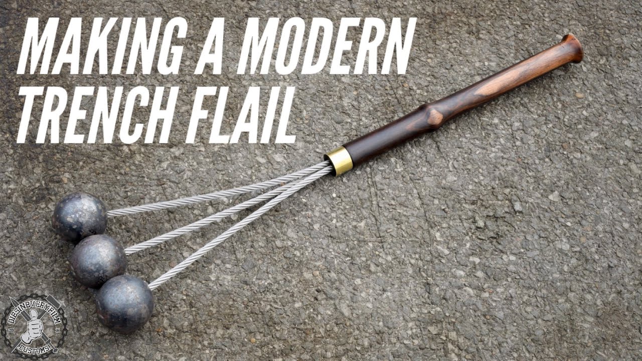 Making a SAVAGE Modern Trench Raiding Flail - WW1 Builds