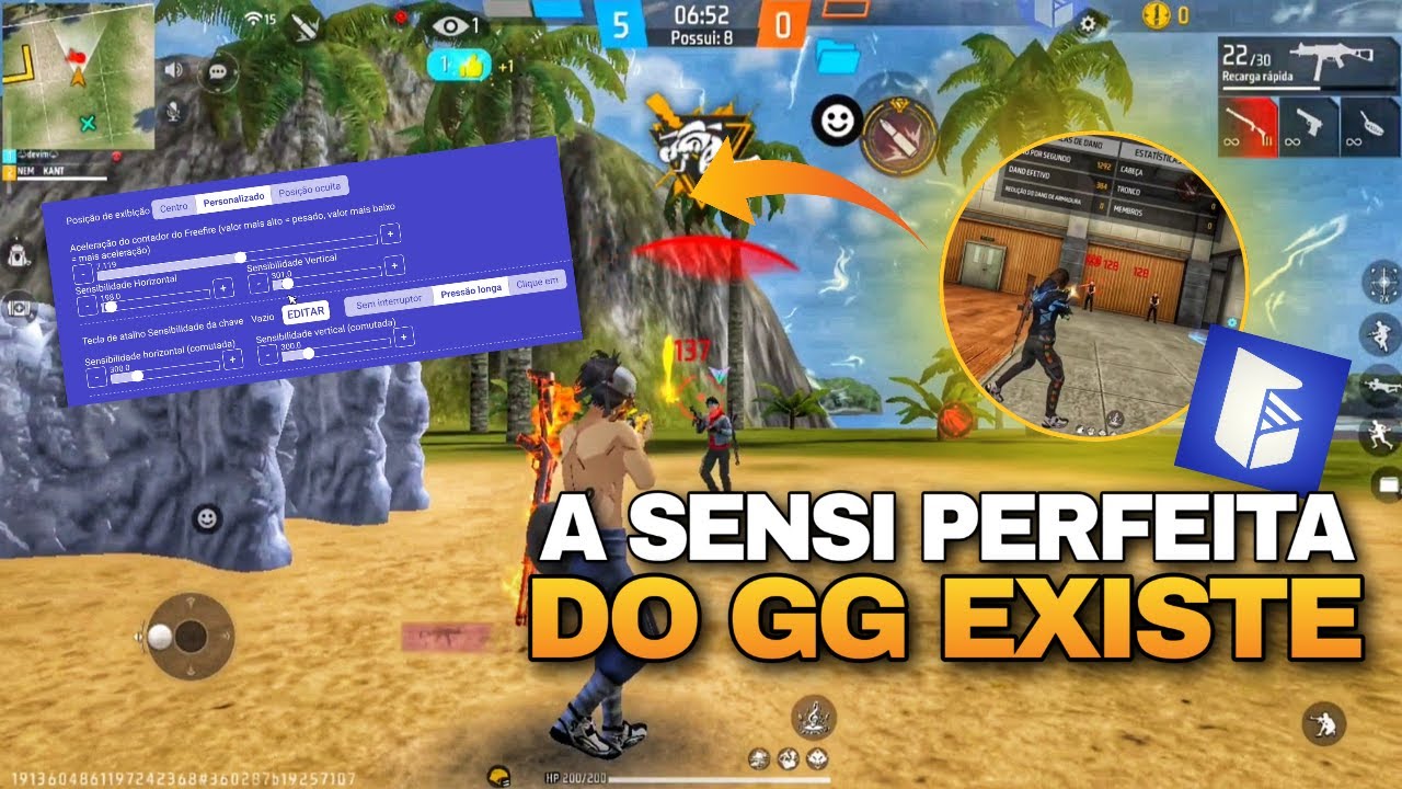 COMO encontrar a sensibilidade perfeita no GG mouse PRO | mobilador