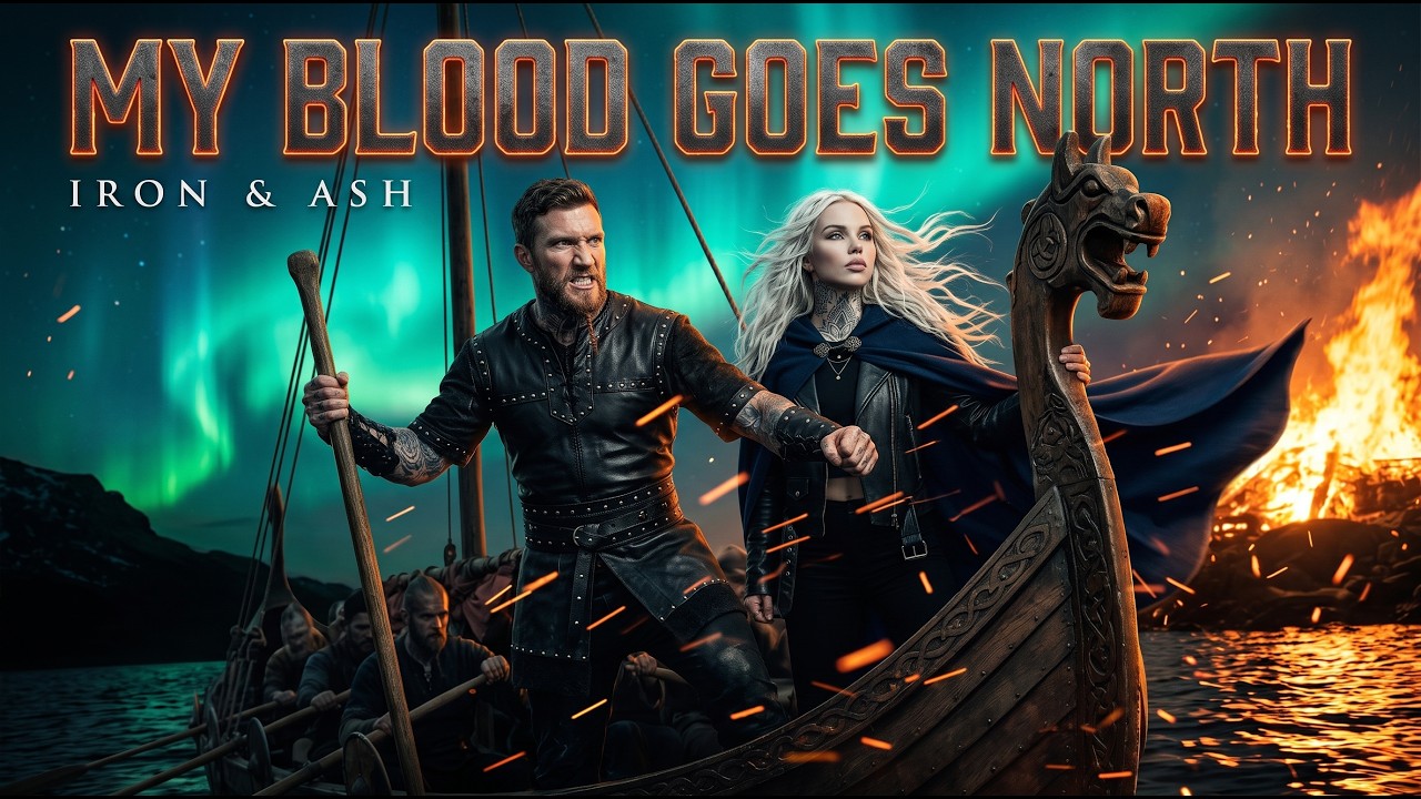 MY BLOOD GOES NORTH ⚔️ Black Crown &mdash; Dark Viking Rap | Kade Veinor & Seren Ironvale