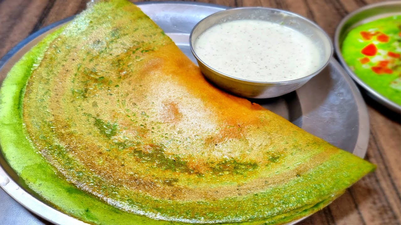 ಗರಿಗರಿ ದೋಸೆ - ಸೌತೆ ಕಾಯಿ ಚಟ್ನಿ ಅಕ್ಕಿ ರವೆ ಅವಲಕ್ಕಿ ಉದ್ದಿನಬೇಳೆ, ಹೀಟ್ಟು ಮೊಸರು ಯಾವುದೋ ಬೇಡ Dosa Chatni