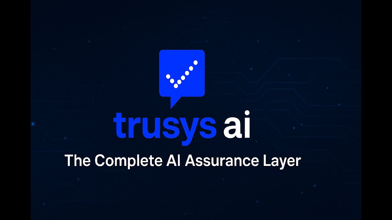 Trusys.ai &ndash; The First Unified Platform to Test, Secure, and Monitor Every AI System