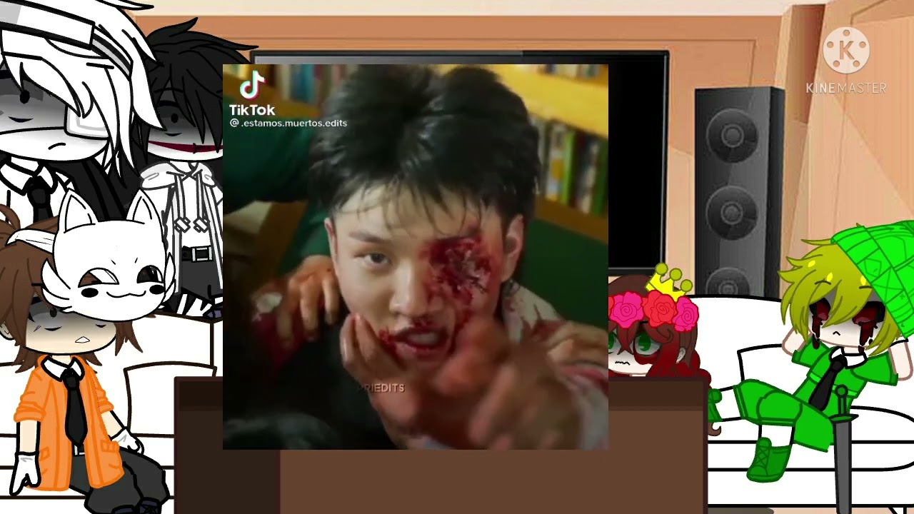 Creepypastas reaccionan a estamos muertos/Creepypastas react to we're dead