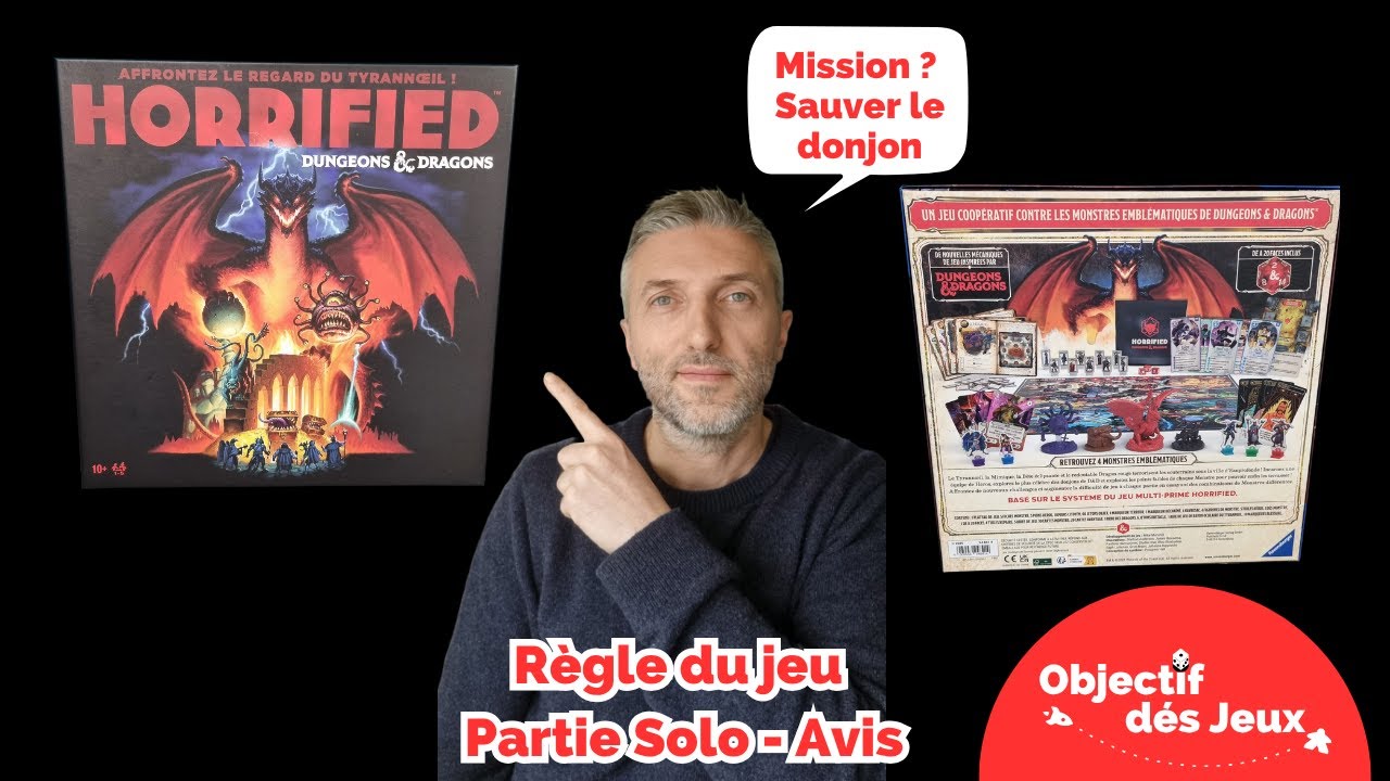 Jeu Horrified, Version Donjon et Dragon le Must ???
