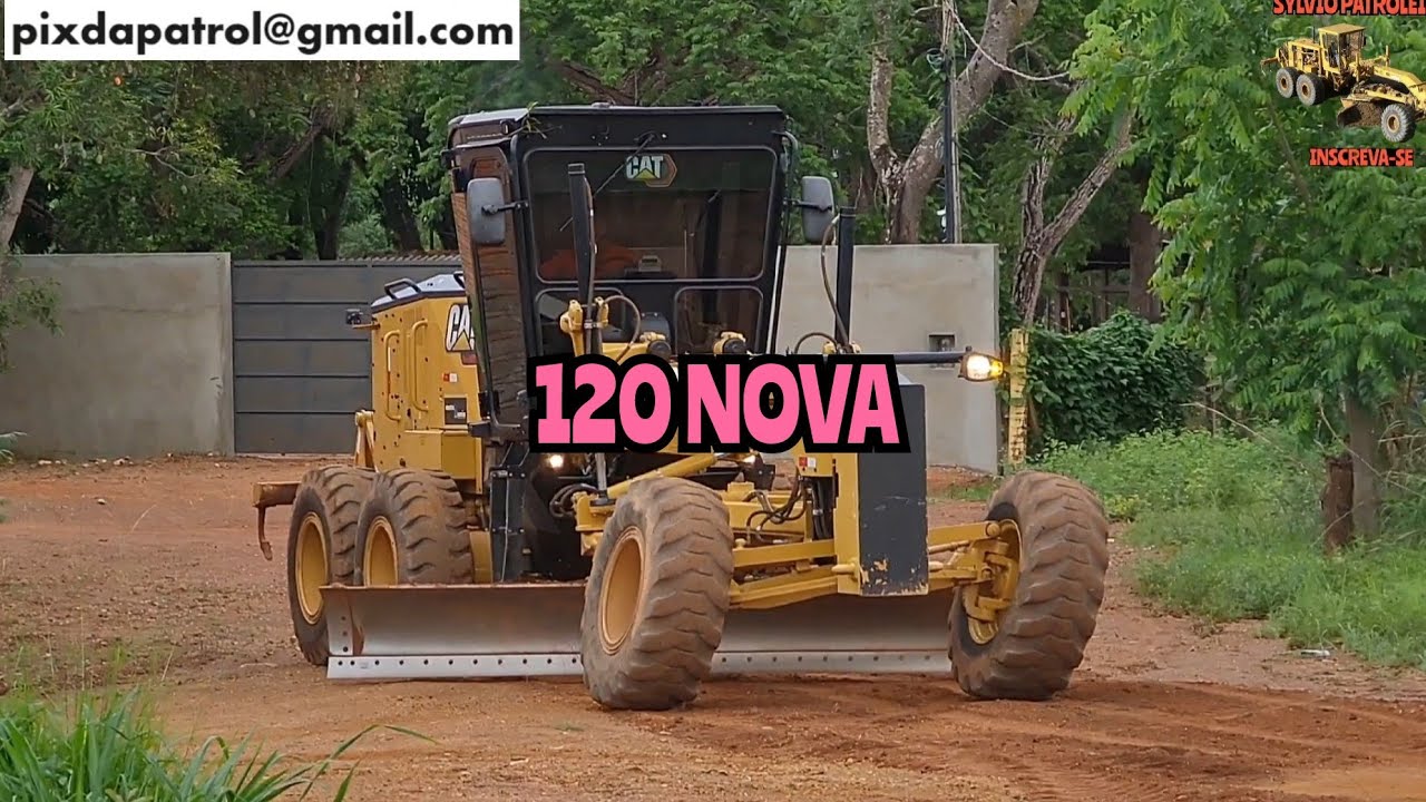 CARTEPILLAR 120 NOVA NA BASE /Motoniveladora grader niveleuse motoconformadora patrola