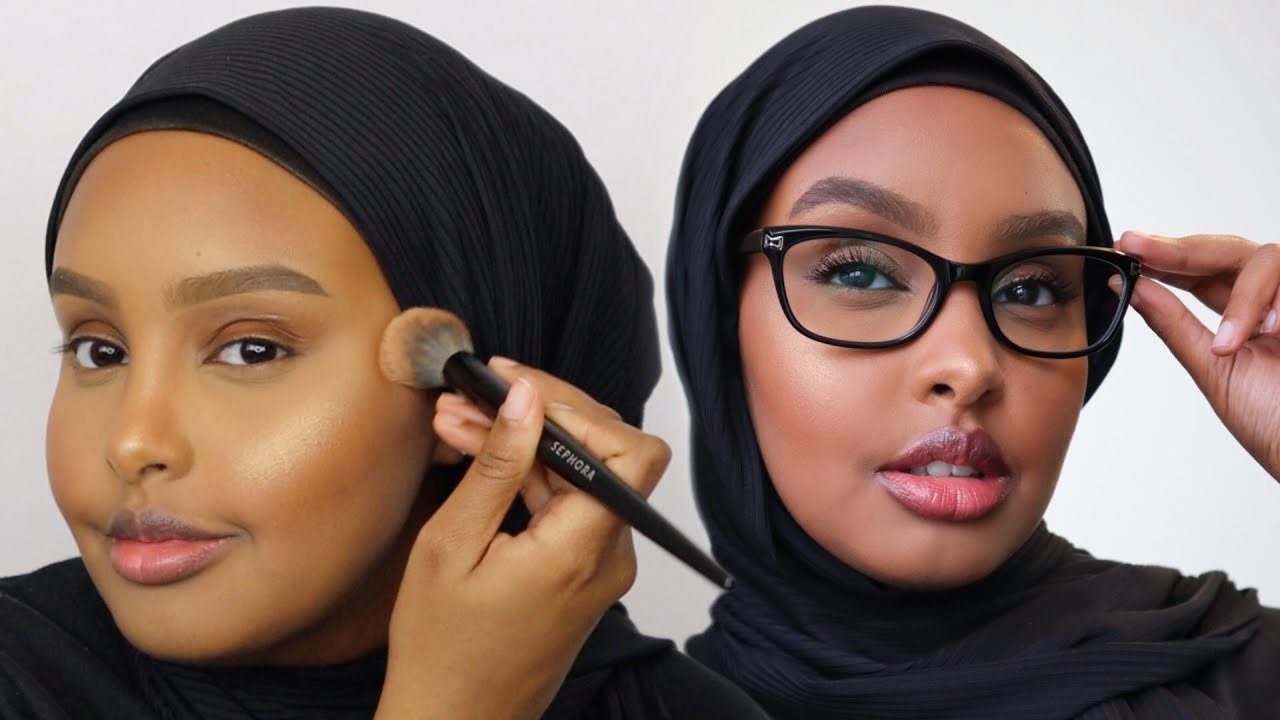 MY GO-TO MAKEUP LOOK FOR GLASSES | Natural & Glowly