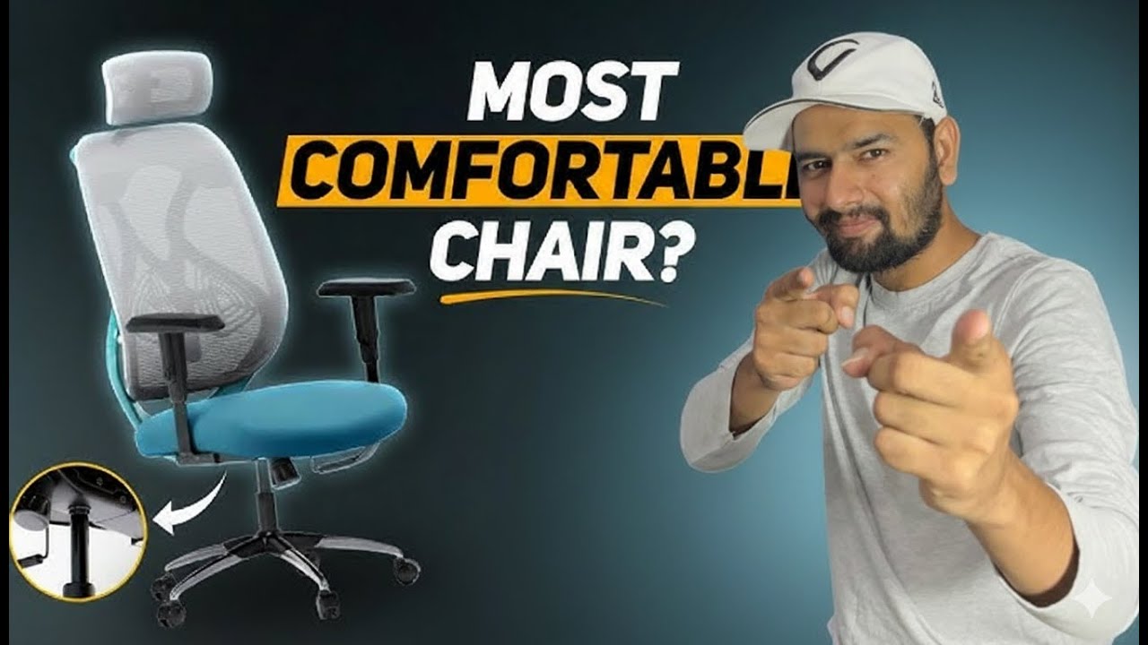 WakeFit Gravita Chair Unboxing, Installation & First Impressions | Best Ergonomic Office Chair 2025