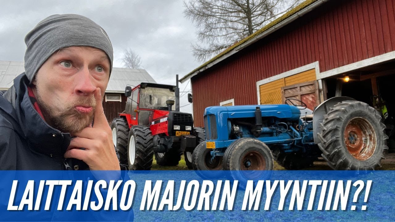 MAJORI MYYNTIIN?! // Tilalle uusi 4wd kuormaajatraktori?
