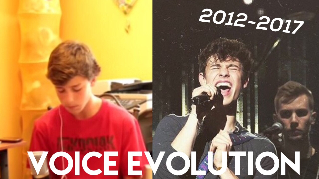 SHAWN MENDES VOICE/MUSIC EVOLUTION 2012-2017