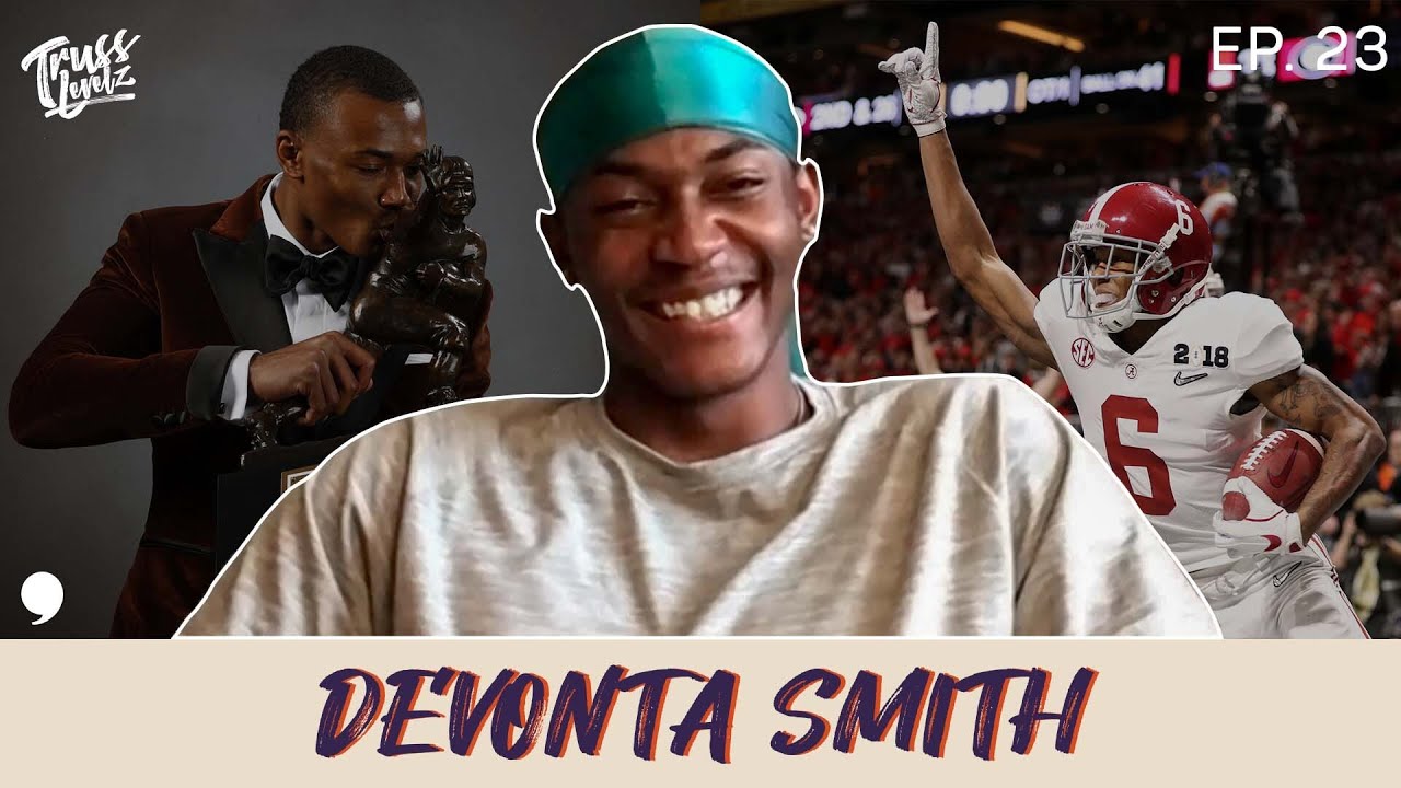 DeVonta Smith Talks with Cam Jordan and Mark Ingram II | Truss Levelz E23 | The Players' Tribune