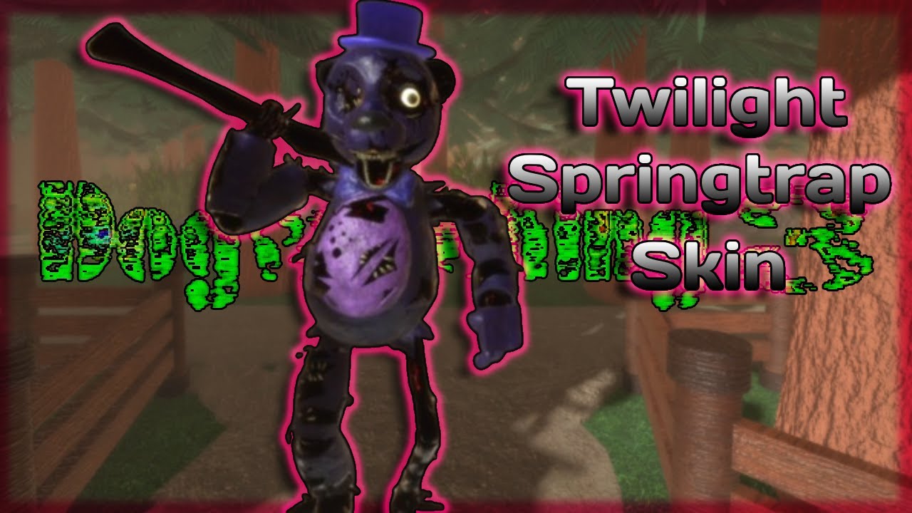 NEW TWILIGHT ANCIENT SPRINGTRAP SKIN | Pillar Chase 2