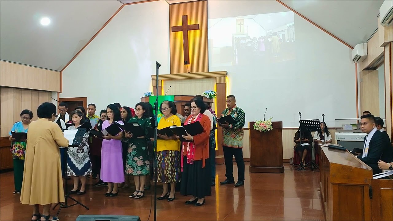 I Will Sing With The Spirit John Rutter || Pelayanan PS Eben Haezar di GKPOH 