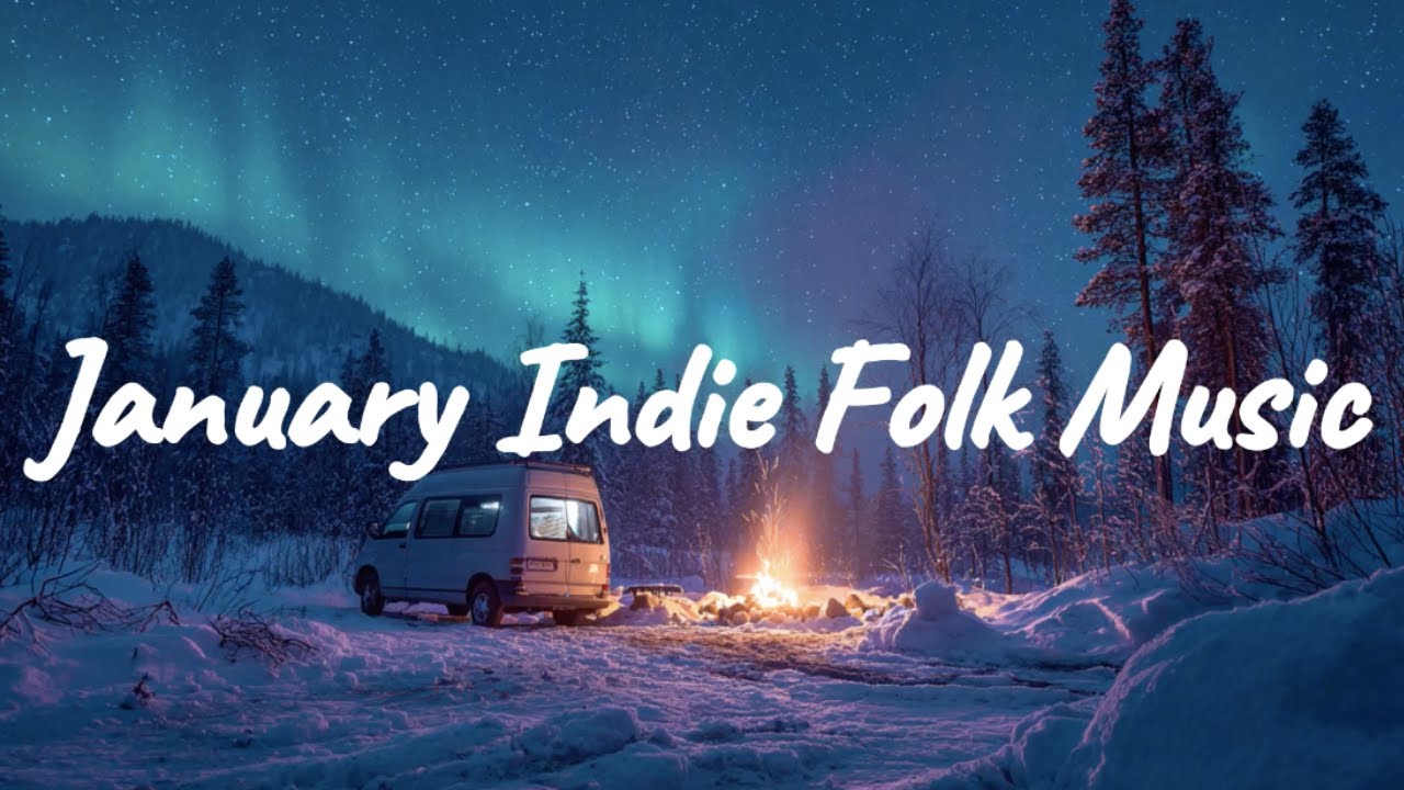 January 2026 Indie Folk Playlist 🚐✨| Chill acoustic, calm lofi mix for peaceful, quiet moments