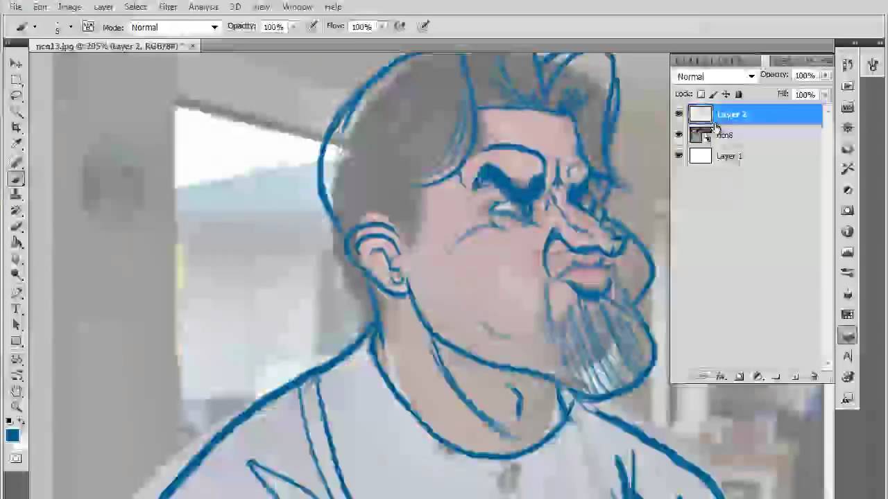 Tim Michael- Tutorial / How To Sketch a Caricature