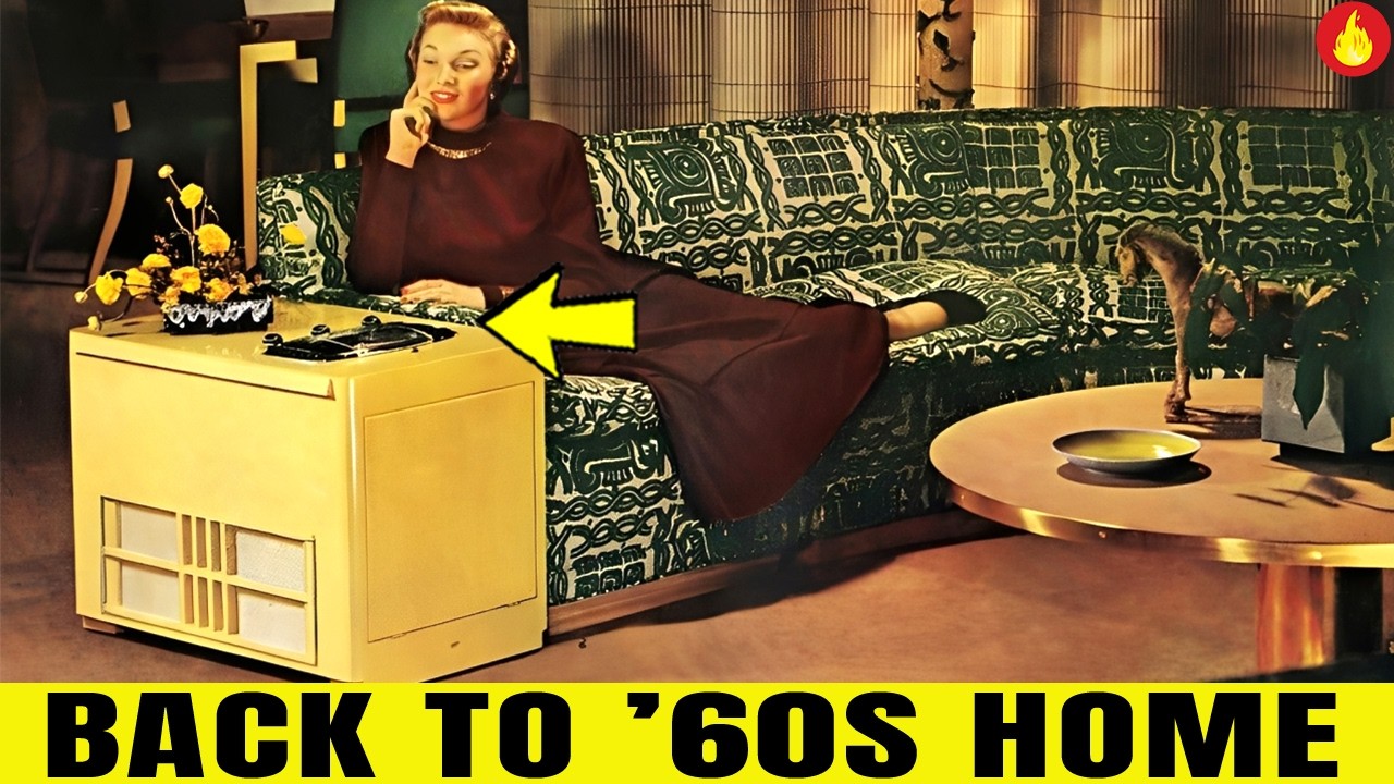 Как выглядел настоящий дом 1960-х годов изнутри