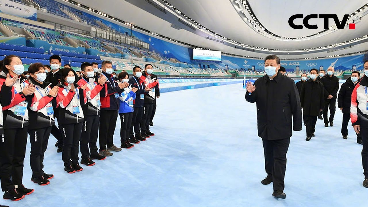 习近平在北京考察冬奥会、冬残奥会筹办备赛工作 | CCTV