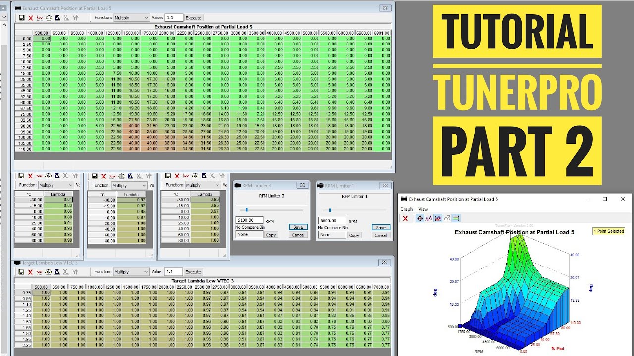 Tutorial TunerPro part2 - Editing Constants and Flags