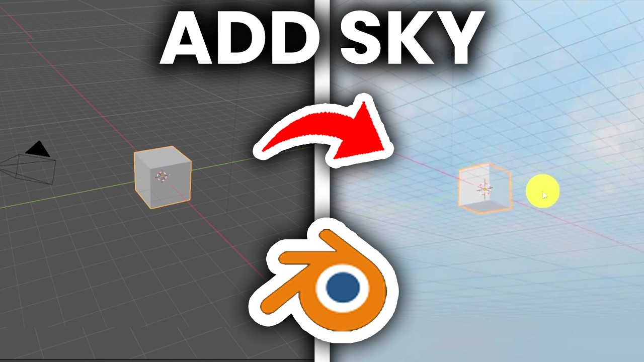 How To Add Sky Background In Blender - Full Guide