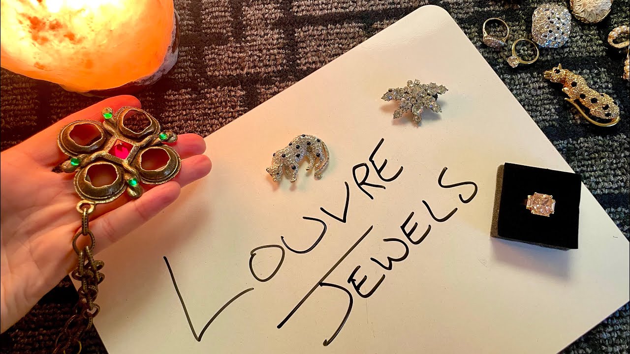 Louvre Museum Jewelry Heist ~ Soft-Spoken ASMR Story & Whiteboard