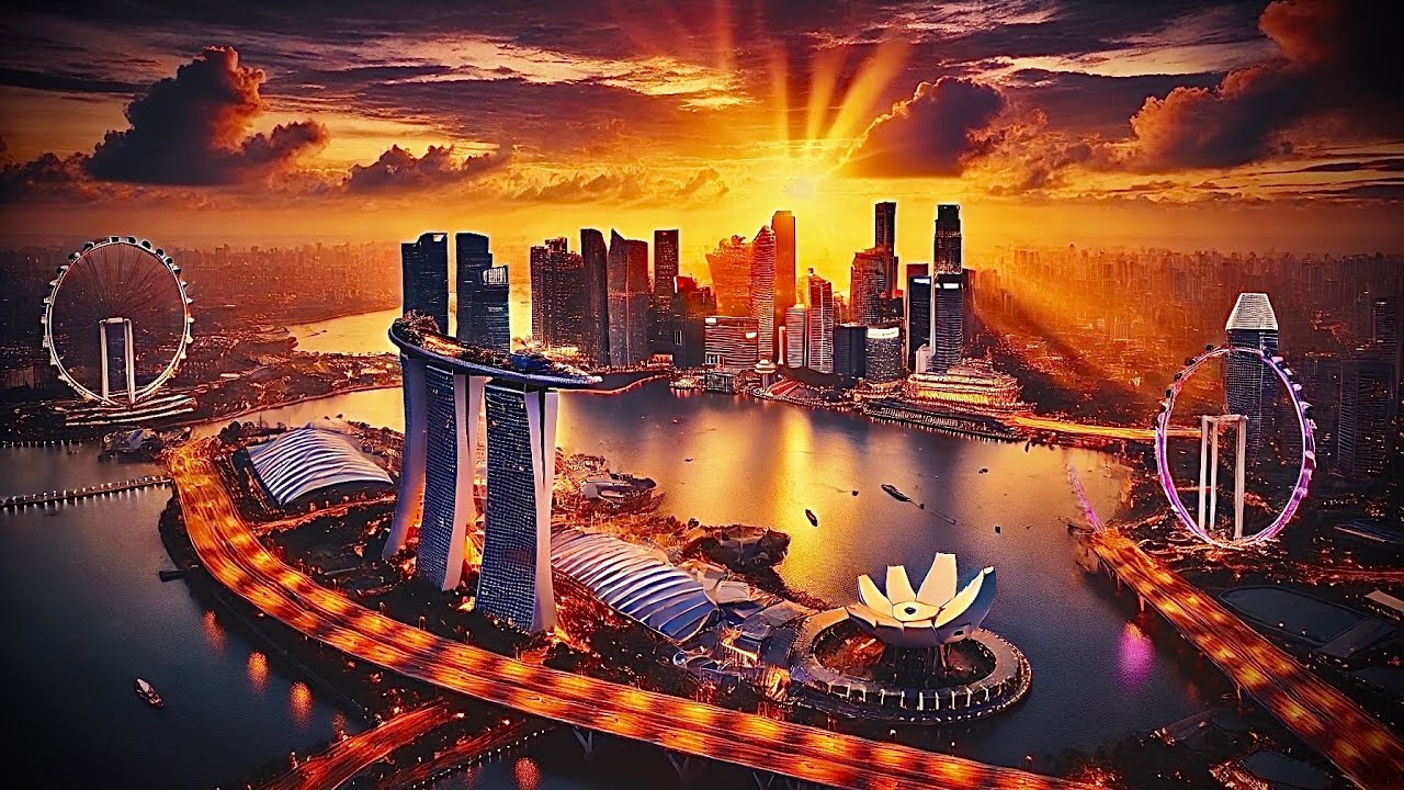 Singapore DRONE 4k
