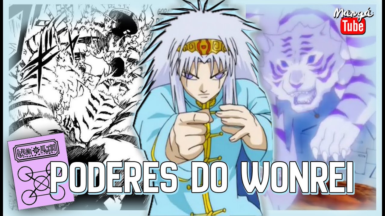 TODOS OS PODERES DO WONREI - KONJIKI NO GASH BELL (ZATCH BELL)