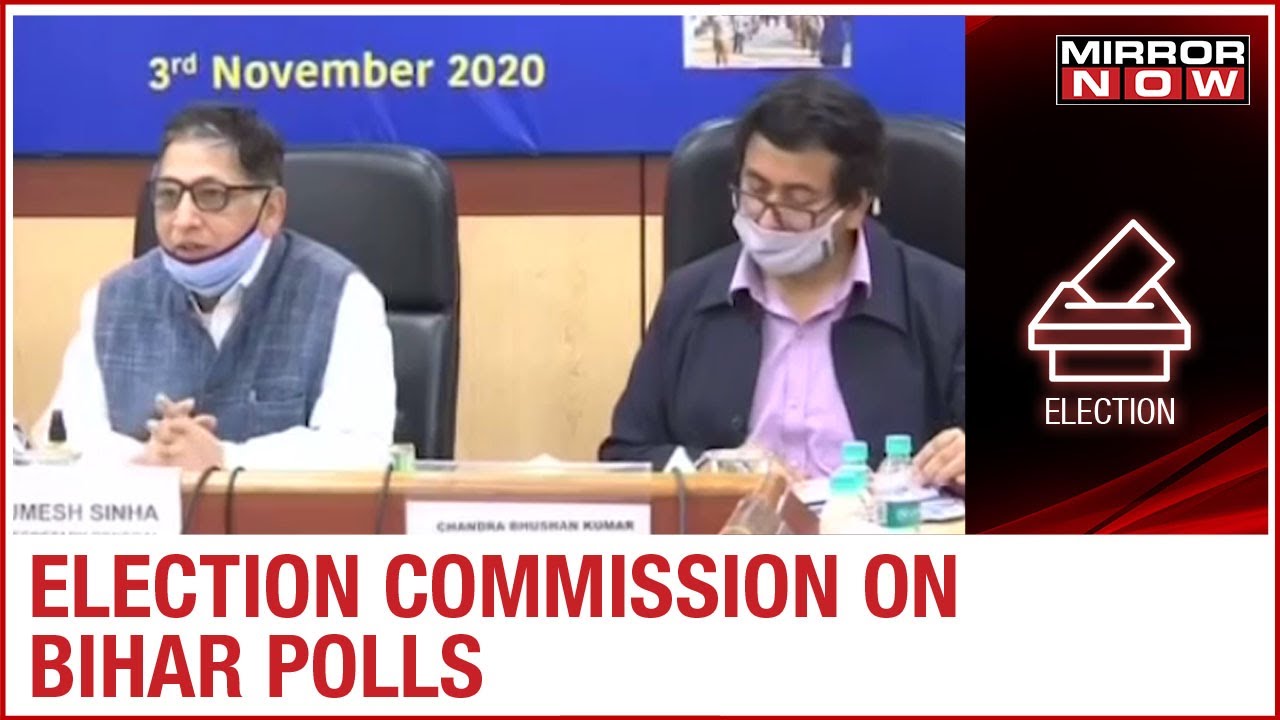 Bihar Polls 2020: 'Voting conducted in peaceful manner' says Elections Commission