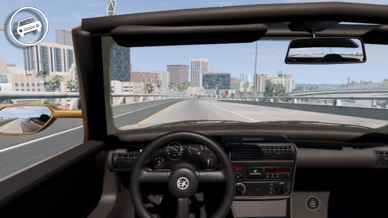 Home &rarr; Work: A Relaxing Drive Through The City in an ETK K1 (BeamNG.Drive) | CarReviewsAwesomeness