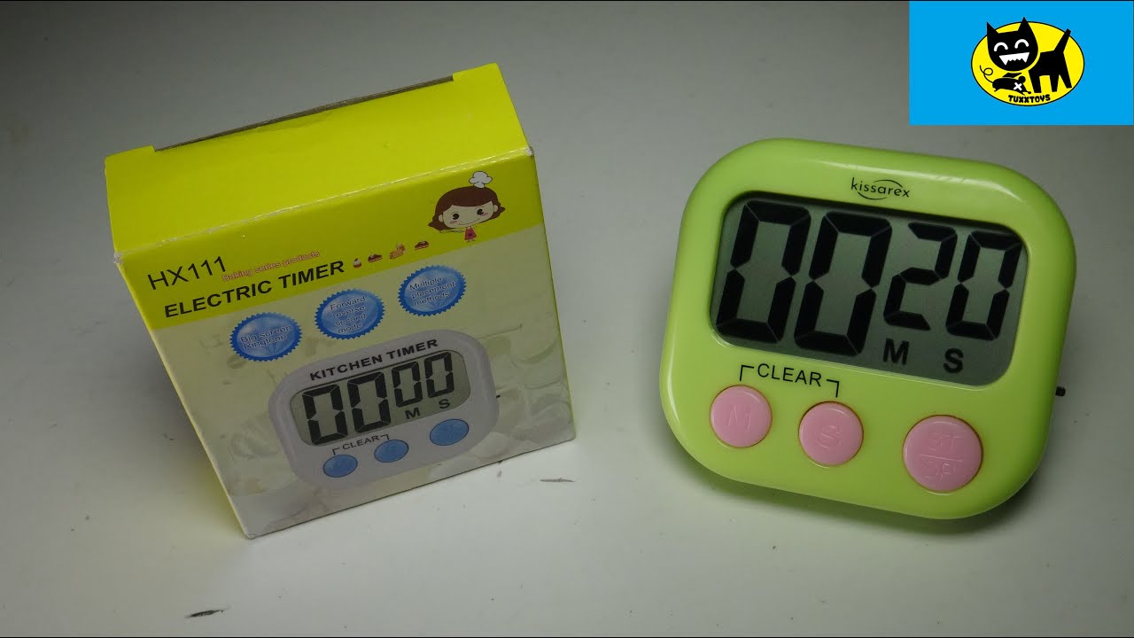 Цифровой кухонный таймер с мощным магнитом, электронным обратным и прямым отсчетом, громким сигна...