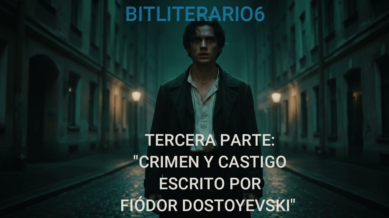 Tercera parte de crimen y castigo escrito Fiódor Dostoyevski.