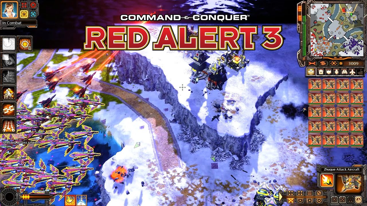 Command & Conquer Red Alert 3 Corona MOD Celestial Empire | Dangerous Zhuque Attack Aircraft!