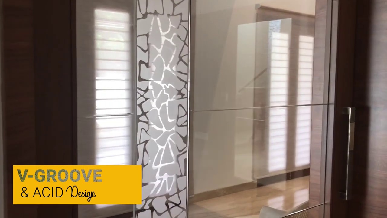 Glass Design for Windows | Glass railing design for stairs | Acid Glass Design | Glass Design Studio