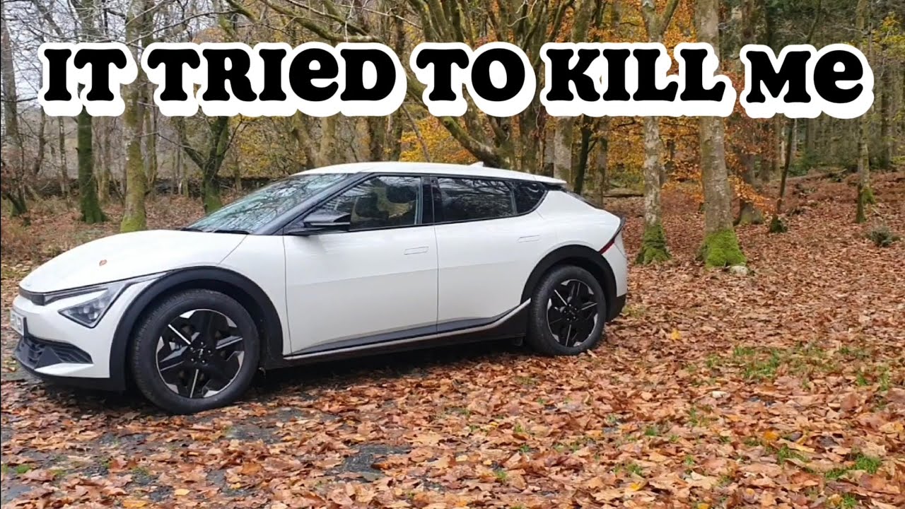 KIA EV6, The car that tried to kill me ! Camping and range test 