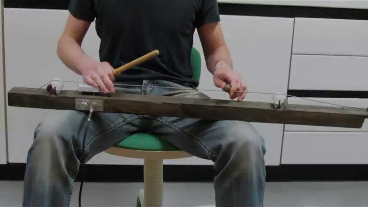 Homemade Bass Diddley Bow
