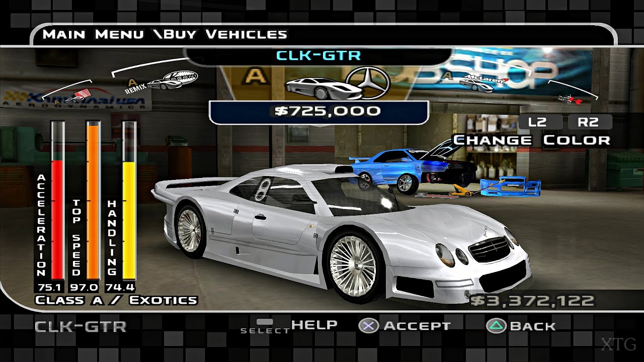 Midnight Club 3: DUB Edition Remix - All Cars List PS2 Gameplay HD (PCSX2)