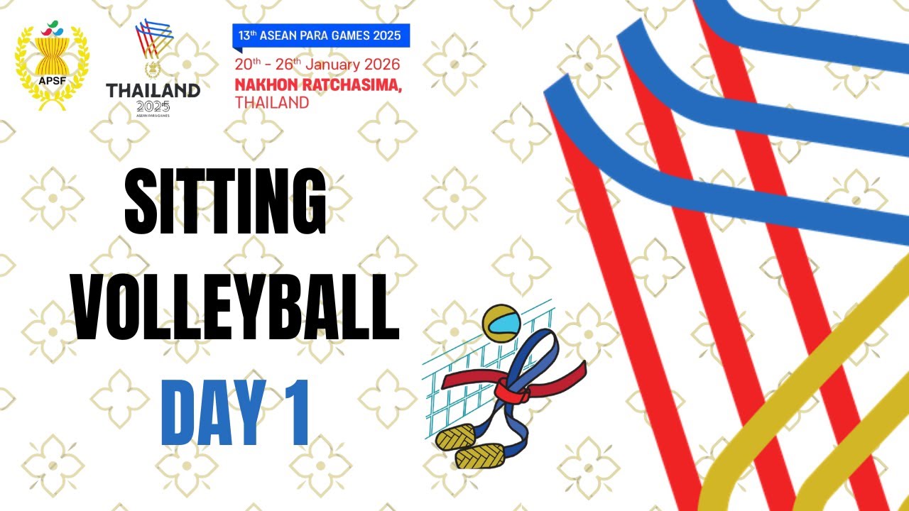ASEAN Para Games 2025 – SITTING VOLLEYBALL DAY 1