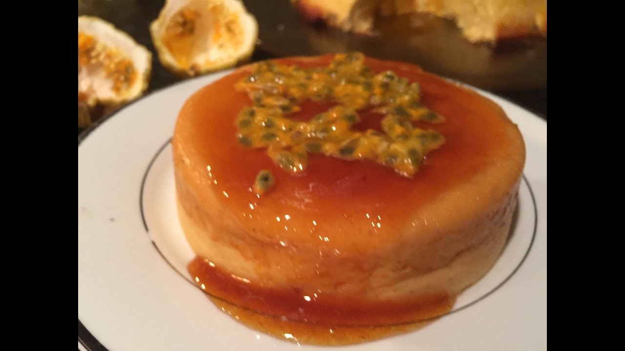 Flan De Parcha Con Yvonne