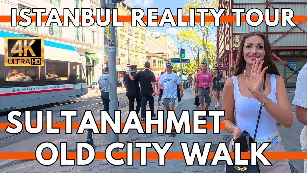 Istanbul Turkey 2025 | Sultanahmet 4K Walking Tour – Hagia Sophia, Blue Mosque & Hidden Alleys