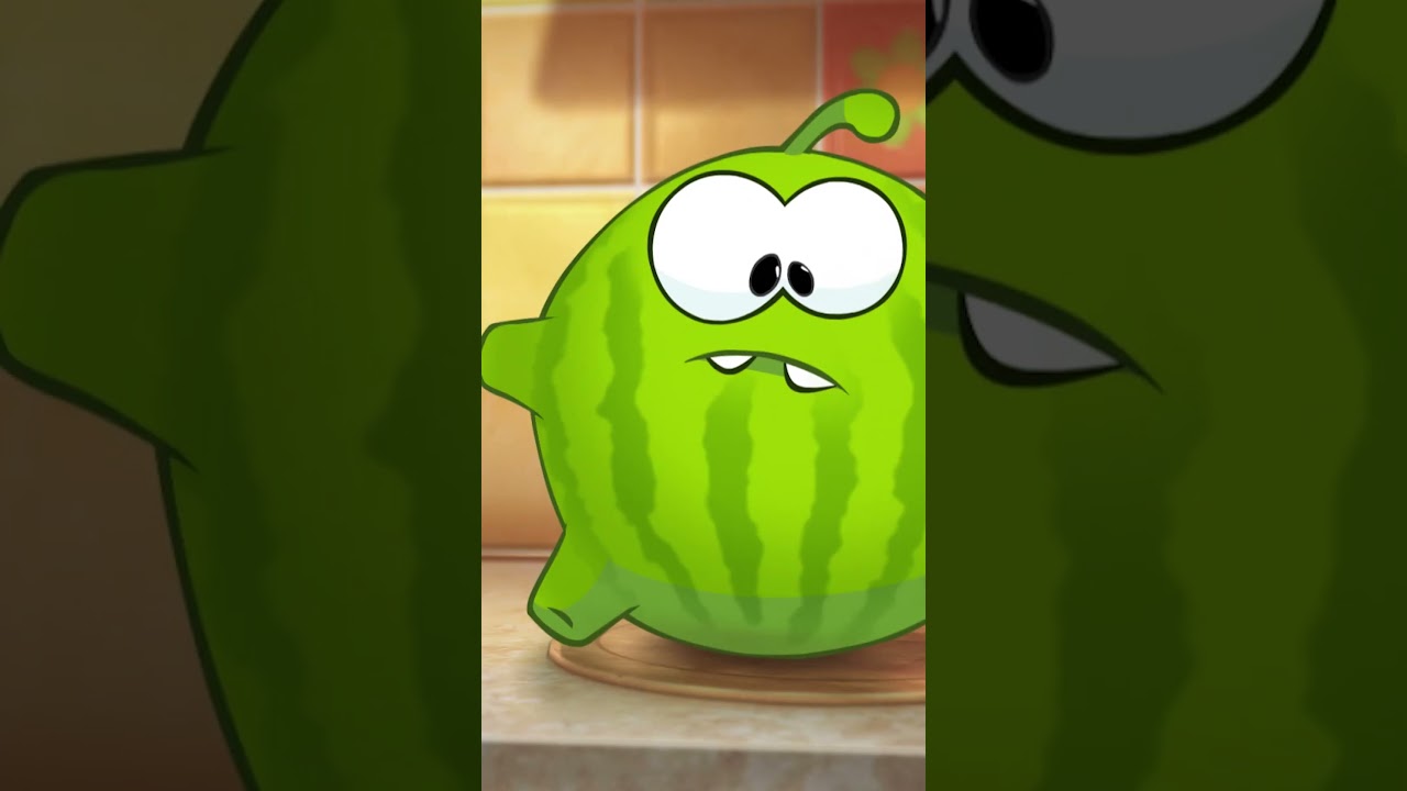 Om Nom Eats Watermelon And Pudding #shorts #omnom #cuttherope