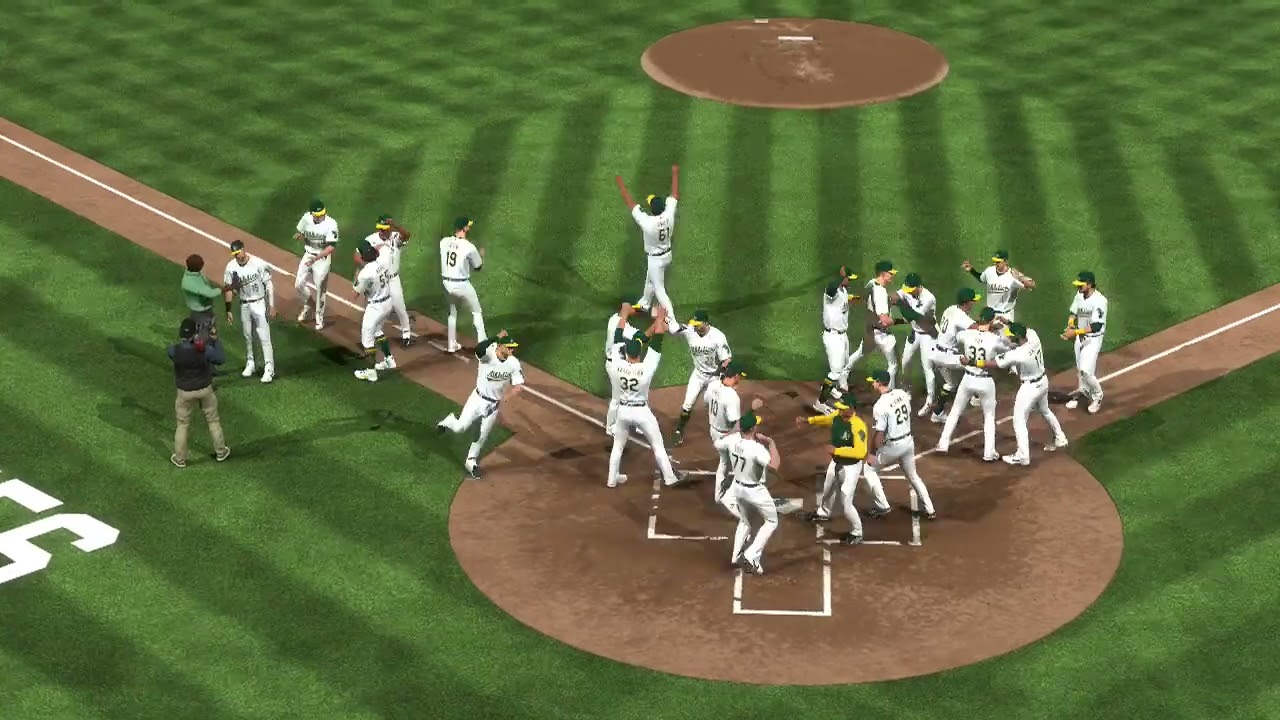 MLB The Show 22 - Oakland Athletics World Series Celebration