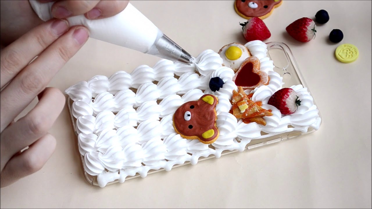 Yummy Rilakkuma Breakfast Decoden Case