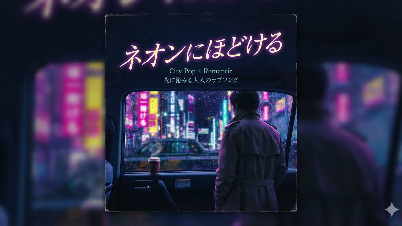 夜に沁みる大人のラブソング【オリジナル曲】ネオンにほどける　＜City Pop × Romantic＞