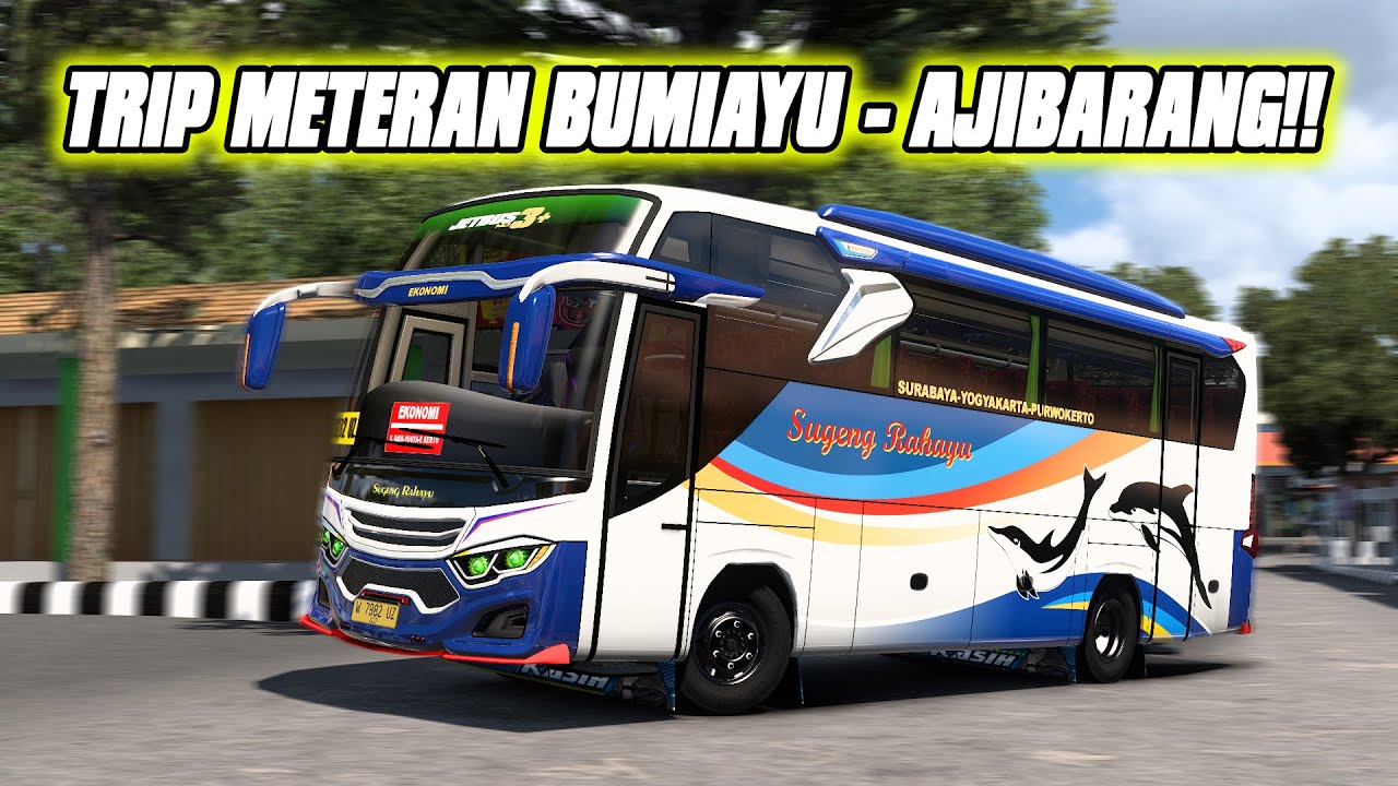 Trip Bumiayu - Ajibarang!! Mosak Masik Bareng Mikro Sugeng Rahayu | ETS-2 INDONESIA