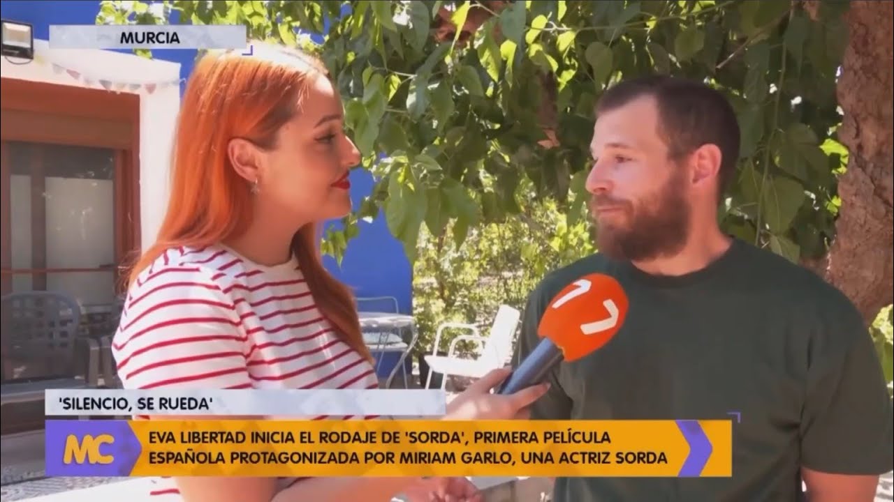 La 7 reportaje rodaje película 'Sorda'