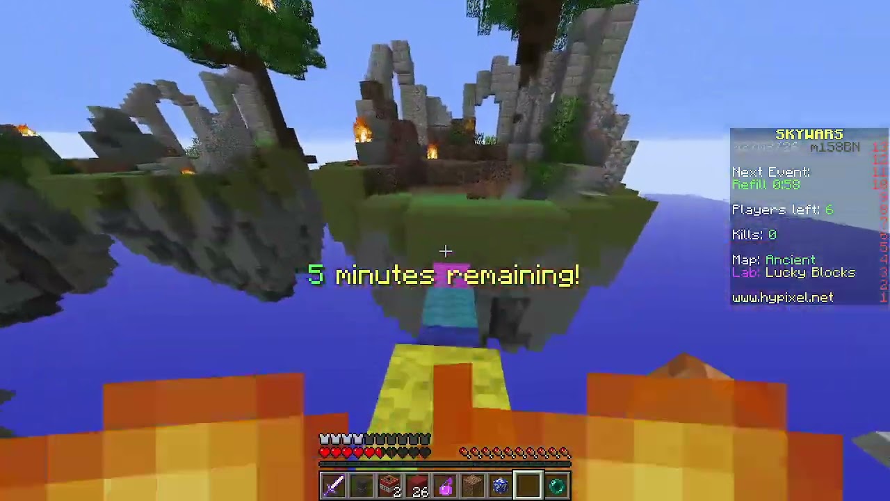Lucky Block Skywars On Hypixel