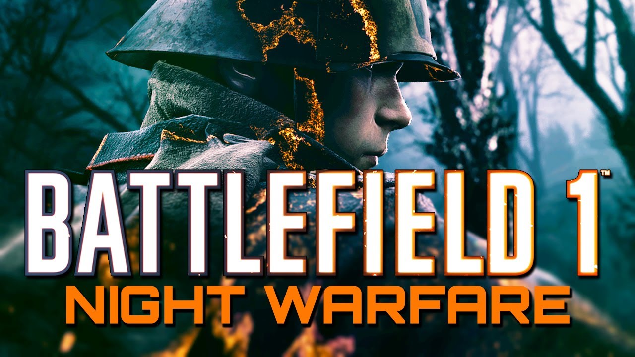 Battlefield 1: Aggressive Support at Night with Controller Cam (PS4 PRO Gameplay)