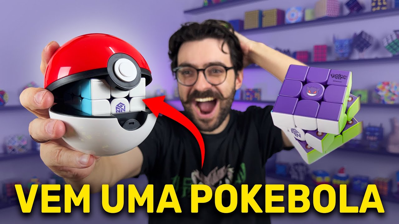Virei um MESTRE POK&Eacute;MON com esse Cubo M&aacute;gico